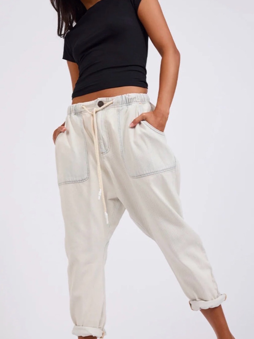 ONE teaspoon shabby‘s drawstring, boyfriend jeans!